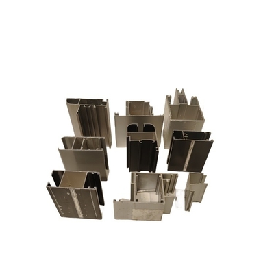 6063 6061 Perfiles de aleación de aluminio para ventanas y puertas de corte térmico en el mercado dominicano