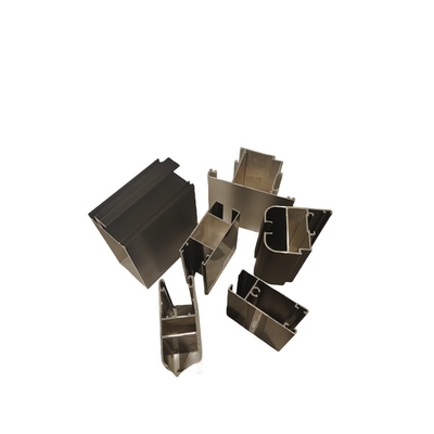 6063 6061 Perfiles de aleación de aluminio para ventanas y puertas de corte térmico en el mercado dominicano