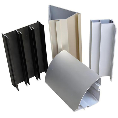 Profiles de aluminio de ventana de cascada de ruptura térmica Profiles de aluminio extrudidos para ventanas de puertas