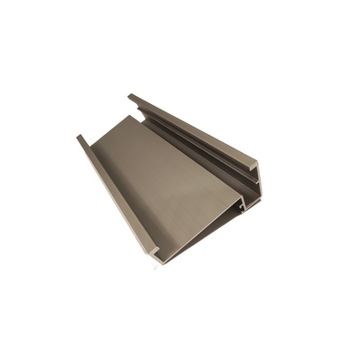 6063 Perfil de aluminio anodizado para marcos personalizados longitud 5.8-6.0M estándar GB5237-2008