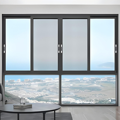 Ventana corredera de aluminio personalizada con espesor y tolerancia personalizados de ± 1%'Necesidades