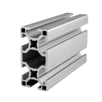 Profiles de extrusión de aluminio industrial personalizados de aleación de aluminio 6063 de plata para productos