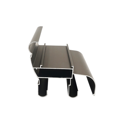 Profil de extrusión de marco de aluminio de ranura T anodizado de la serie 6000 para una longitud de 5,8-6,0M
