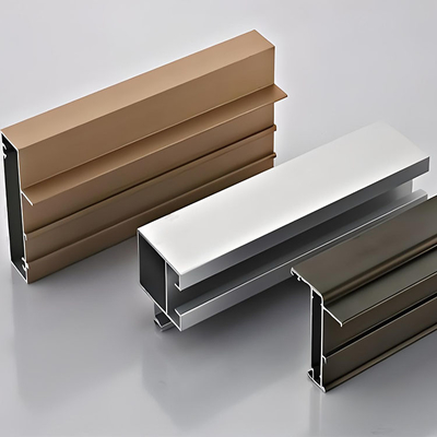 Perfiles de aluminio duraderos para ventanas corredizas y puertas de revestimiento según sus necesidades