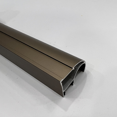 Gabinete de cocina de perfil de aluminio de estilo europeo contemporáneo con acabado blanco de lujo