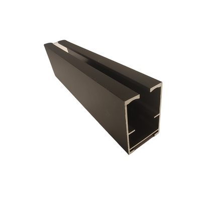 Profile de aluminio certificado ISO9001/ISO14001/ISO18001 para ventanas corredizas de doble cristal