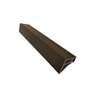 Profile de aluminio certificado ISO9001/ISO14001/ISO18001 para ventanas corredizas de doble cristal