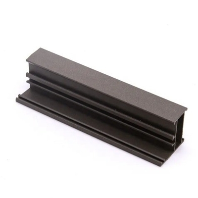 Ventanas plegables de aluminio negro personalizadas con perfiles de aluminio y aluminio extrudidos T3-T8