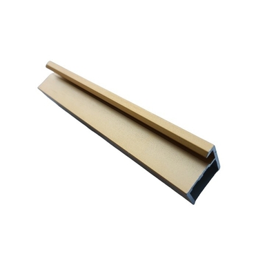 Revestimiento en polvo de perfiles de ventanas de aluminio 6063 T5 dentro de perfiles de aluminio personalizados
