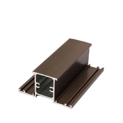 Cuadro de aleación de aluminio de oro perfiles de extrusión personalizados para perfiles de ventanas de la serie 6000