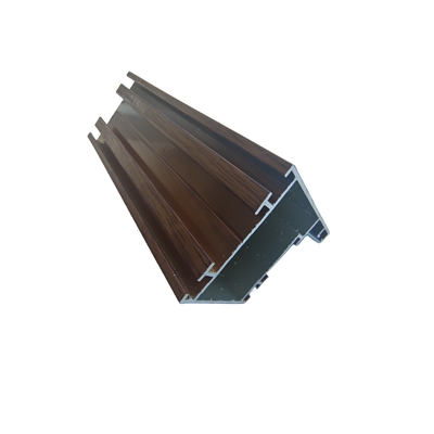 Cuadro de aleación de aluminio de oro perfiles de extrusión personalizados para perfiles de ventanas de la serie 6000