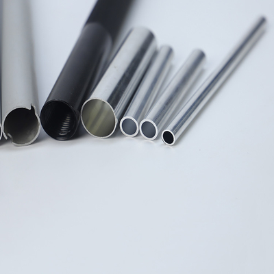 Perfiles de extrusión de aluminio anodizado para tubos redondos de Shengxin