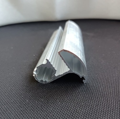 6063 Perfiles de aluminio con recubrimiento en polvo de grado gris para ventanas y puertas de Madagascar