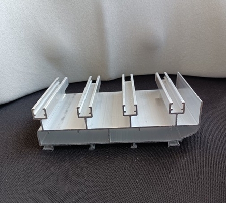 6063 Perfiles de aluminio con recubrimiento en polvo de grado gris para ventanas y puertas de Madagascar