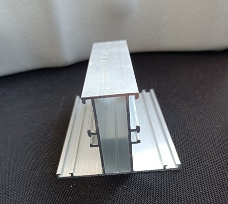 Construcción Sistema de celosías Ventanas y puertas 6063 Perfil de aluminio
