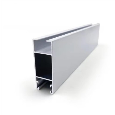 6063 6061 Profile cuadrado de aleación de aluminio para ventanas y puertas de aluminio de color bronce