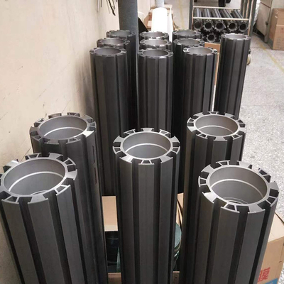 Profiles de aluminio industriales para disipadores de calor Radiador de ranura T Profil de extrusión de aluminio
