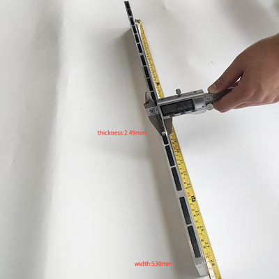 Profile de extrusión de aluminio de gran tamaño 6061 6063 de pared delgada de aleación cuadrada