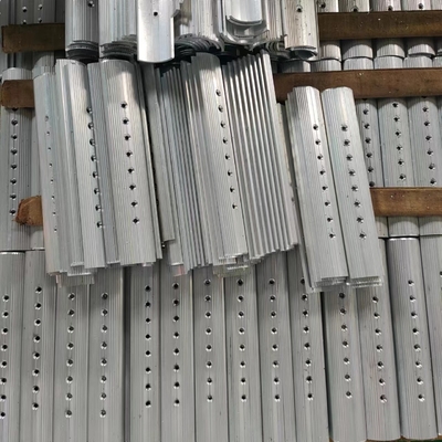 Perfil de extrusión de aluminio industrial a medida Aluminio 6063 6061 con servicio de flexión