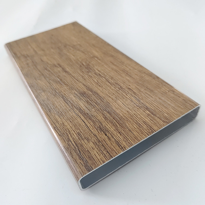 Los perfiles de extrusión de partición de aluminio para puertas y ventanas con grano de madera impreso son de aleación
