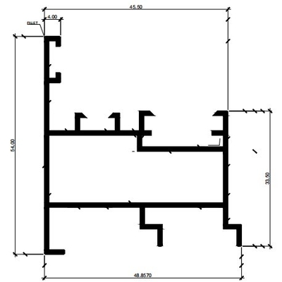 6063 6061 Perfiles de aleación de aluminio para ventanas y puertas en Guatemala