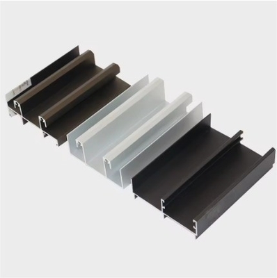 6063 6061 Perfiles de aleación de aluminio para ventanas y puertas en Guatemala