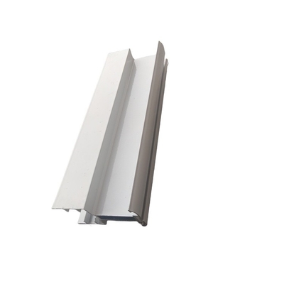 Porte de baño de perfil de aluminio anodizado de plata longitud 5,8-6,0M adecuado para apartamento
