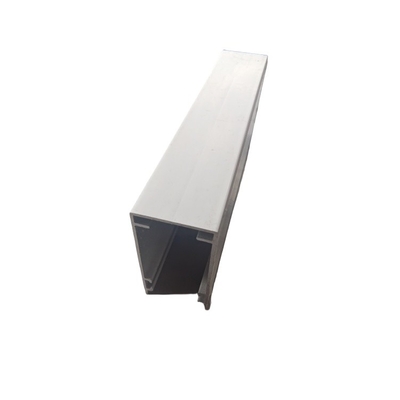 Porte de baño de perfil de aluminio anodizado de plata longitud 5,8-6,0M adecuado para apartamento