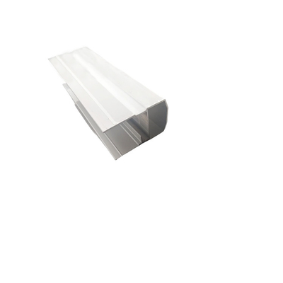 Porte de baño de perfil de aluminio anodizado de plata longitud 5,8-6,0M adecuado para apartamento