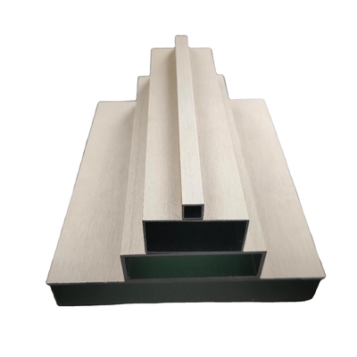 Petición del cliente Profiles decorativos para paredes de fondo de aluminio con grano de madera