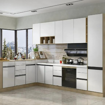 Mango de la puerta del gabinete de cocina de perfil de aluminio personalizado en varias formas y tamaños