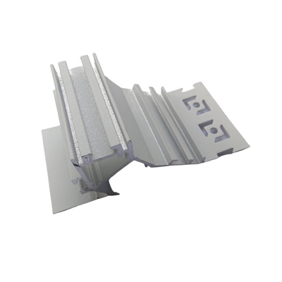 Profiles de extrusión de aluminio de luz LED para decoración de esquinas de techo de diseño LED