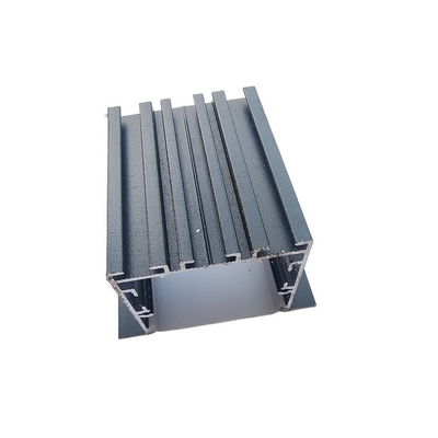 Perfiles LED de extrusión de aluminio estándar con estilo de diseño moderno de 5,8 a 6,0 m de longitud