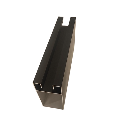 6063 T5 Perfil de aluminio extrudido para ventanas y puertas Marco de ventanas de aluminio personalizado