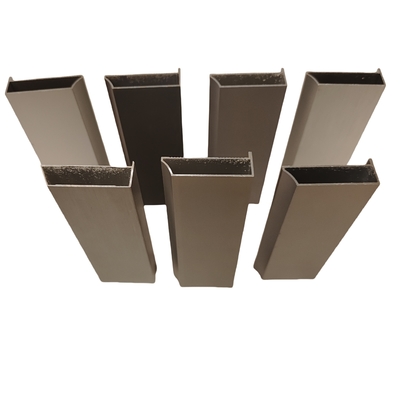 Profile de aluminio personalizado para puertas y ventanas T3-T8 Servicio de procesamiento de soldadura a temperatura