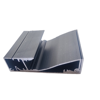 Perforación de perforación CNC Extrusión de aluminio personalizada para perfiles LED Cumple con el estándar GB