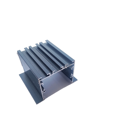 Perforación de perforación CNC Extrusión de aluminio personalizada para perfiles LED Cumple con el estándar GB