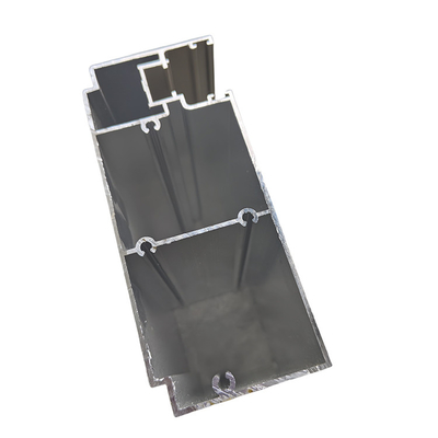 Perfiles de aluminio de puertas y ventanas con revestimiento en polvo de color personalizado para extrusiones personalizadas