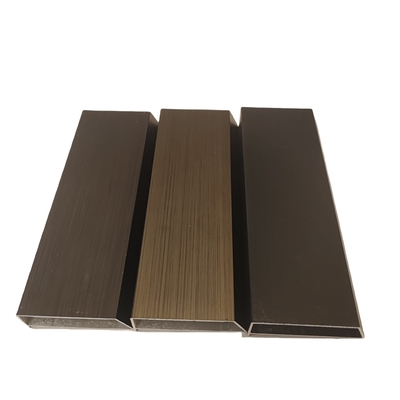 6061 6063 Perfiles de puertas de ventanas de aleación de aluminio de extrusión anodizada para puertas y ventanas