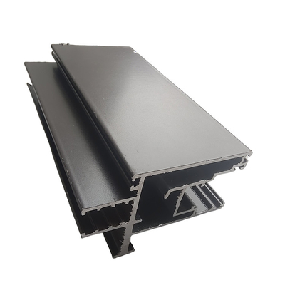 Profile de extrusión de aluminio de la serie 6000 para perfiles de paredes de cortinas de aluminio