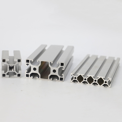 Servicio de flexión personalizado para el perfil de aluminio de la ranura T industrial CNC 2020 3030 4040 4080