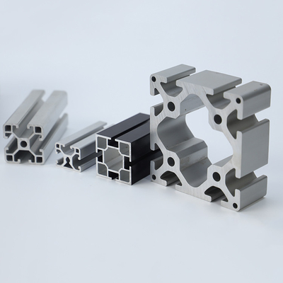Servicio de flexión personalizado para el perfil de aluminio de la ranura T industrial CNC 2020 3030 4040 4080