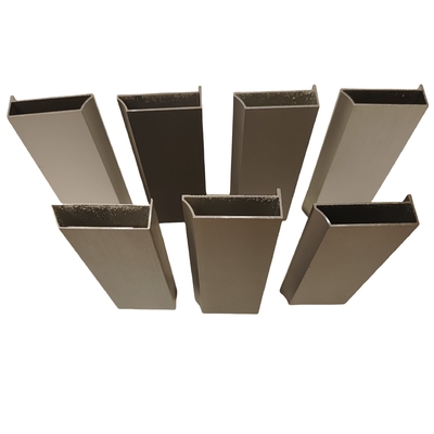 Profiles de aluminio por electroforesis para la construcción de puertas y ventanas en alta demanda