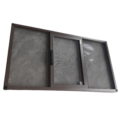 Cuadro de aleación de aluminio personalizado Ventanas corredizas de vidrio doble para apartamentos modernos