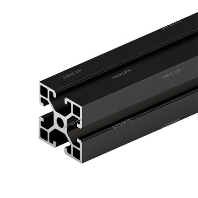 Extrusión de aluminio 6061 T6 de ranura V personalizada para aplicaciones industriales y de construcción