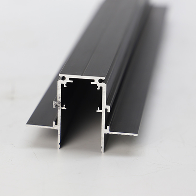 GB5237-2008 Perfil de aluminio anodizado de plata estándar para la construcción de apartamentos