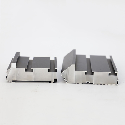 Profiles de aluminio de extrusión personalizada de la serie 6000 para ventanas industriales CNC