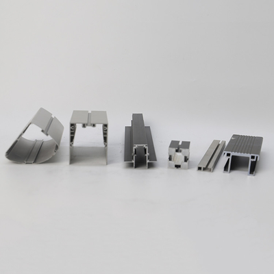 Profiles de aluminio de extrusión personalizada de la serie 6000 para ventanas industriales CNC