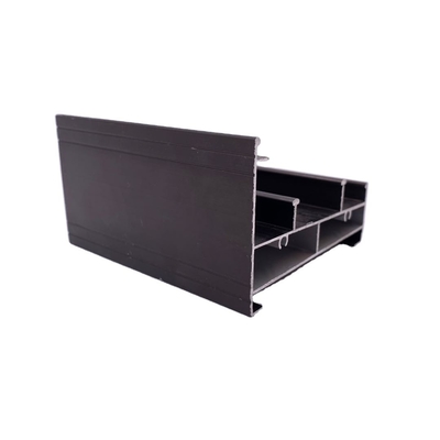 Perfiles de aluminio de oro y plata para el sistema de puertas correderas T3-T8 Temperatura