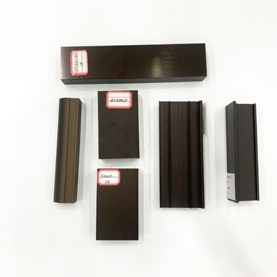 Anhui Shengxin blanco negro perfiles de ventanas de aluminio de aluminio